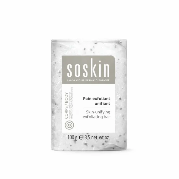 SOSKIN Whitening Exfoliating Soap, 100 g